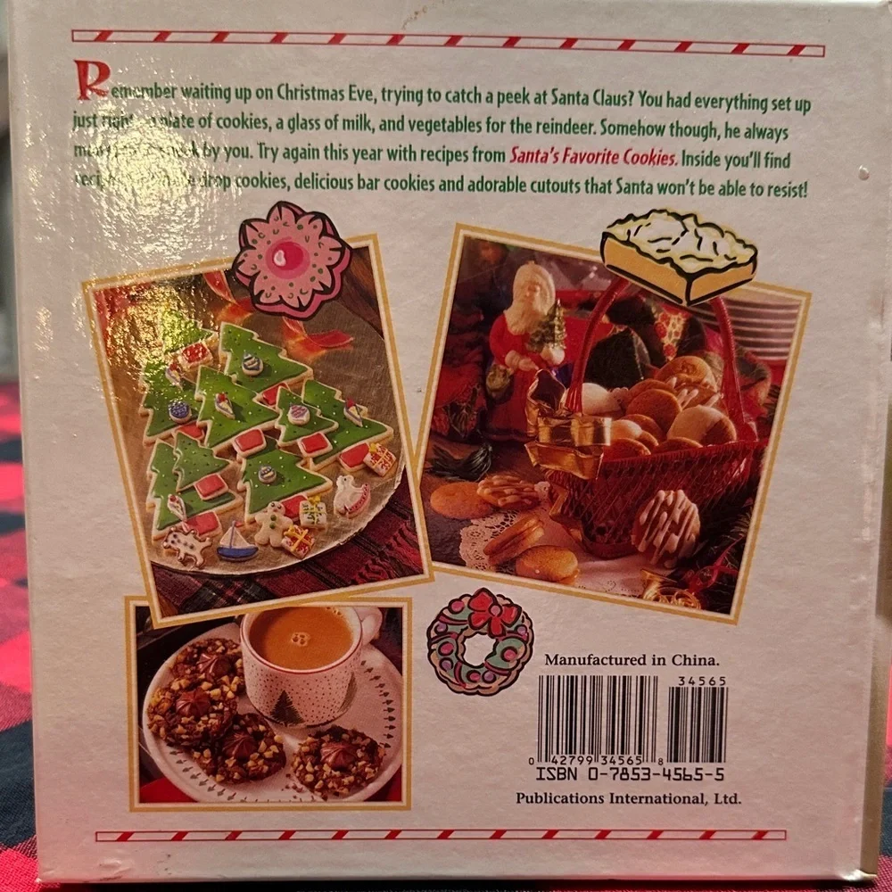 Santa's Favorite Cookies Book